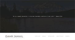 Desktop Screenshot of dahrjamail.net